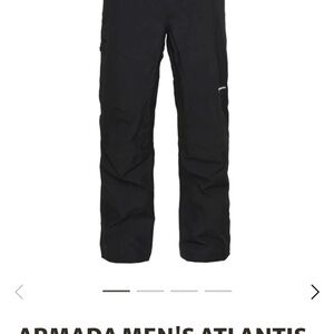 Armada Men's Black Atlantis gore-Tex Pants